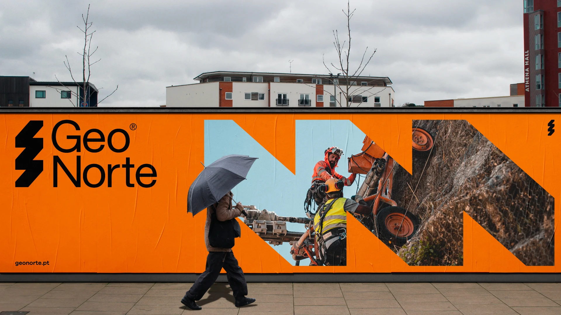 Projeto GeoNorte da Nhdesign: Outdoor da Geonorte