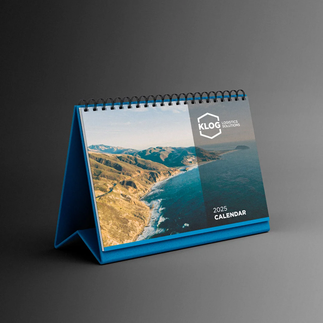 Nhdesign project KLOG Transport Solutions: 2025 calendar