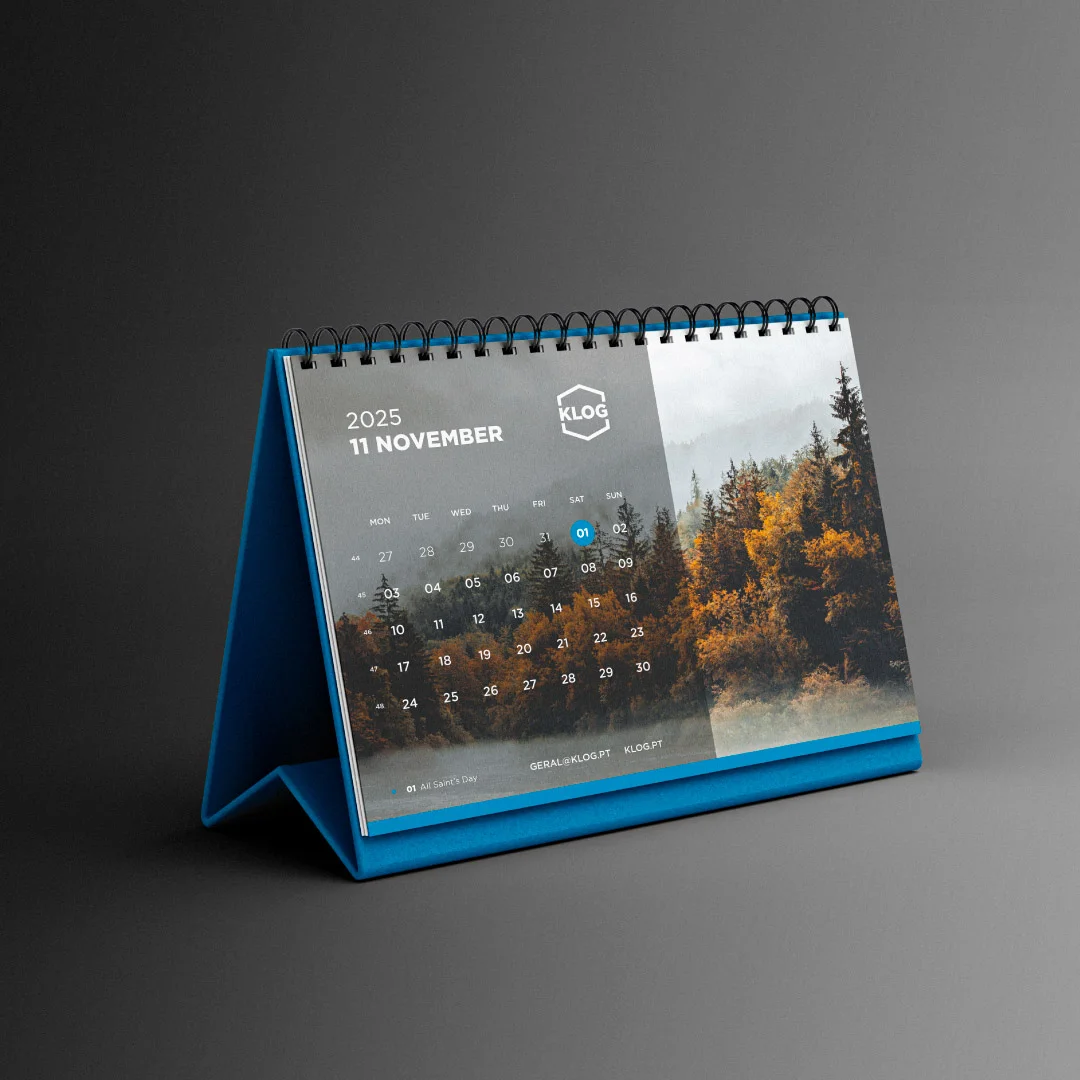 Nhdesign project KLOG Transport Solutions: 2025 calendar