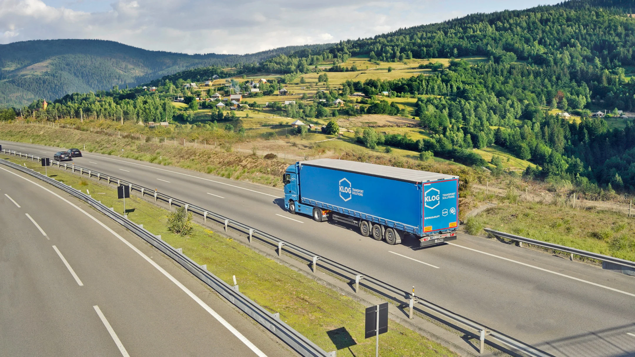 Imagem principal do projeto KLOG Transport Solutions da Nhdesign