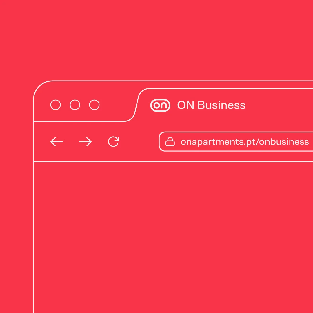 Projeto ON da Nhdesign: Cabeçalho web com identidade ON Business em destaque