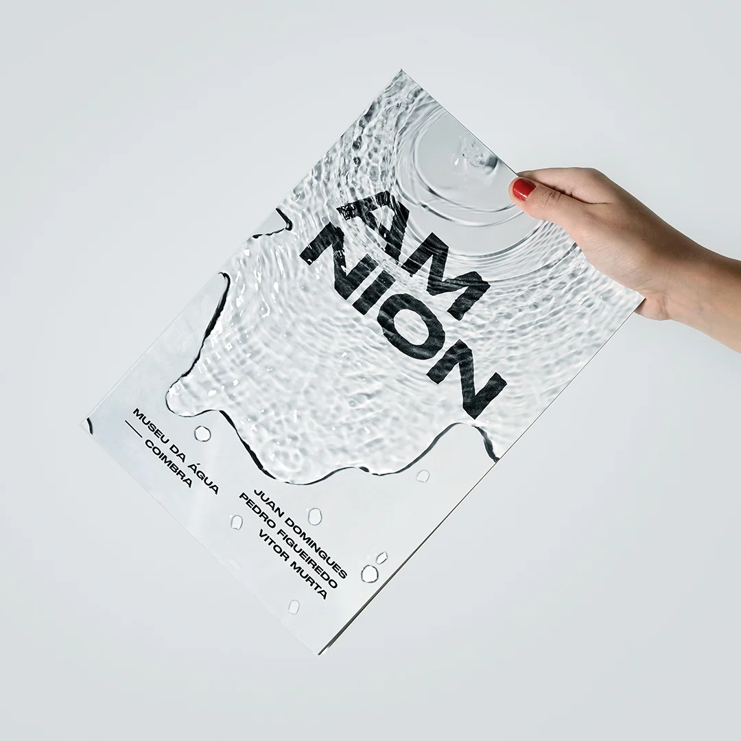Projeto Amnion da Nhdesign: Capa do catálogo Amnion