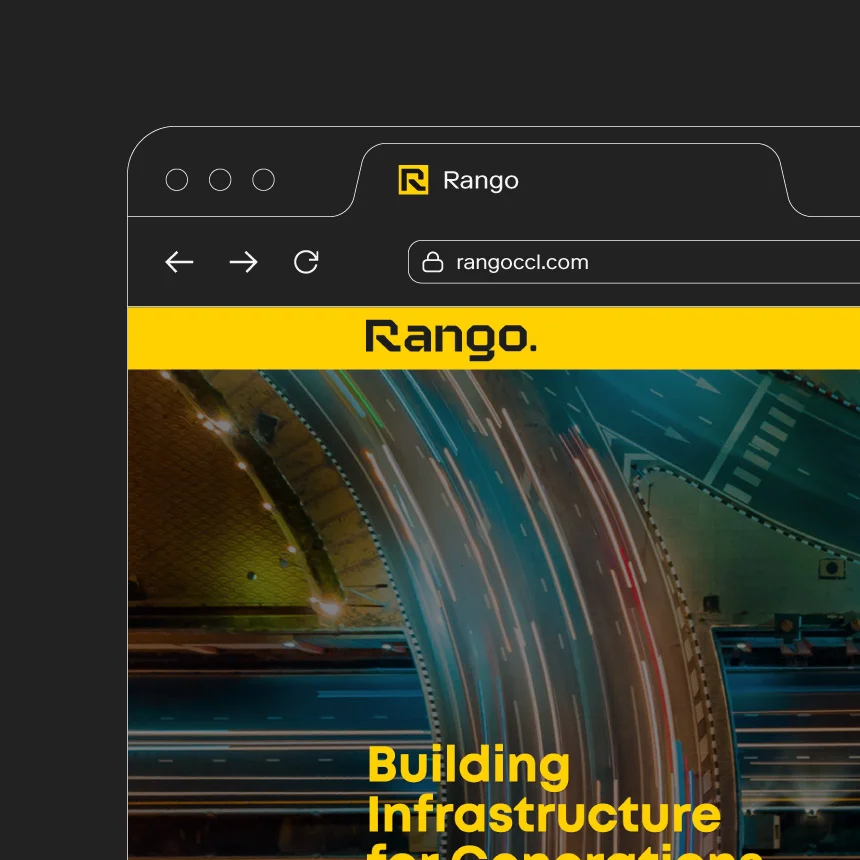 Projeto Rango da Nhdesign: Logotipo de tamanho reduzido