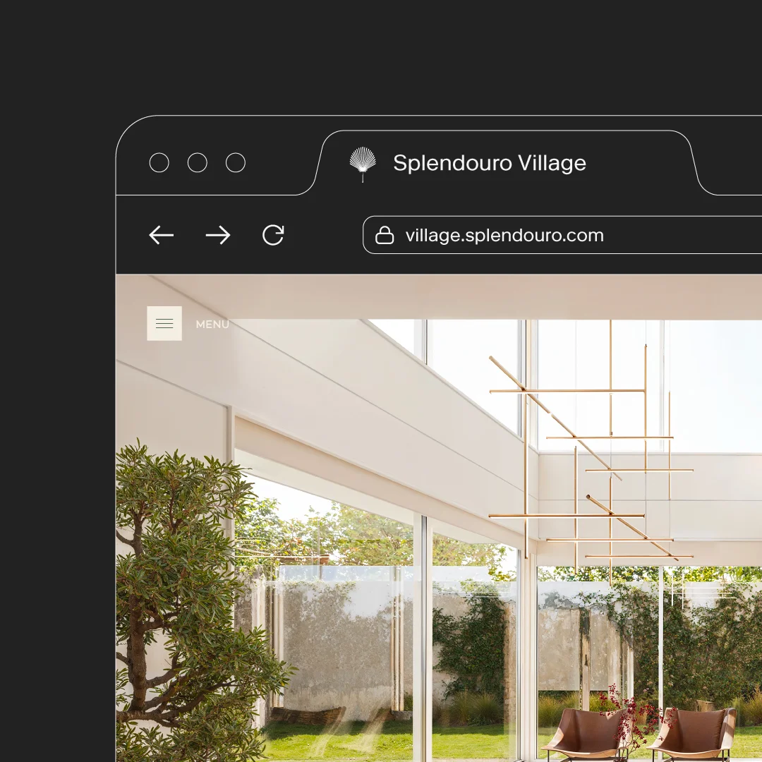 Projeto Splendouro Village da Nhdesign: Logotipo de tamanho reduzido
